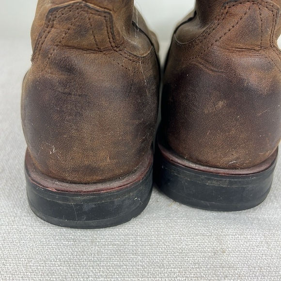 Ariat Western Boots Womens Size 7 B Brown Leather Pull On Style 18100 - Picture 11 of 15